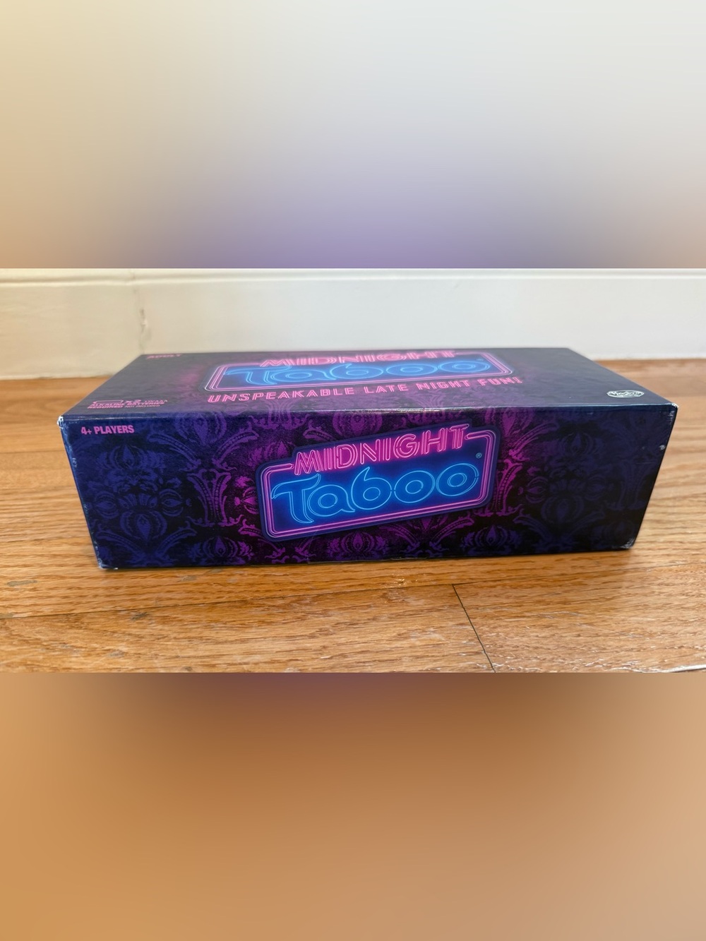 Hasbro Midnight Taboo Adult Party Game -Unspeakable Light Night Fun!
